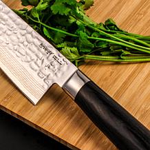 Martello 5.5" Santoku Knife with Patterned Blade