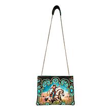 Mary Frances Cowgirl Hand-beaded Crossbody Handbag