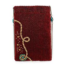 Mary Frances Hand-Beaded Crossbody Mini Handbag