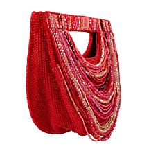 Mary Frances Hand-Beaded Multistrand Crossbody Clutch