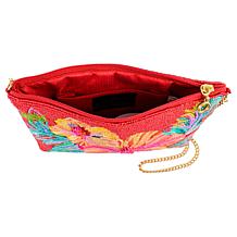 Mary Frances Island Fever Hand-Beaded Crossbody Mini Handbag