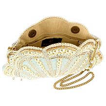 Mary Frances Seaside Hand-Beaded Crossbody Handbag