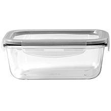 Mason Craft and More 14-Piece Glass Rectangular Food Storage Set