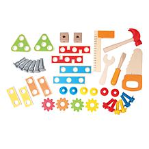 Master Kid's Wooden 35 Piece Workbench