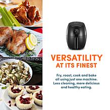 Maxi-Matic Elite Gourmet 2.1-Qt Compact Digital Air Fryer - Black