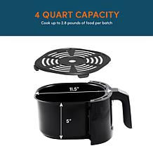 Maxi-Matic Elite Gourmet 4-Qt Air Fryer - Black