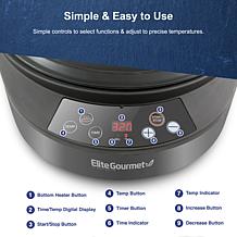 Maxi-Matic Elite Gourmet 5-Qt. Digital Rapid Air Fryer/Multi-Cooker