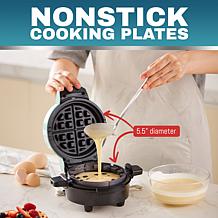 Maxi-Matic Elite Gourmet Fluffy Stuffed Belgian Waffle Maker, Mint