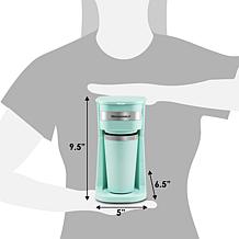 Maxi-Matic Elite Gourmet Personal Coffee Maker w/ Stainless Steel Mug