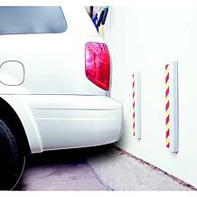 Maxsa Innovations Park Right Car Door & Bumper Guards - Red White