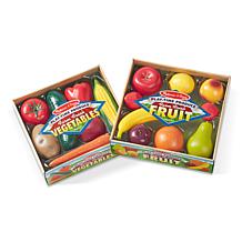 Melissa and Doug Combo Fruit and Veggies Set