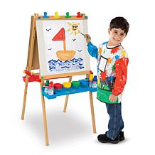 Melissa & Doug Deluxe Wooden Standing Art Easel
