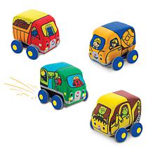 Melissa & Doug K's Kids Pull Back Vehicles 4-Piece Set