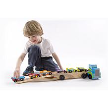 Melissa & Doug Mega Race Car Carrier