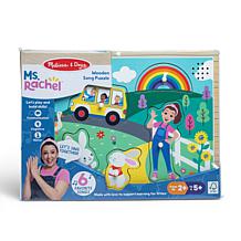 Melissa & Doug Ms. Rachel™ Wooden Song Puzzle 6-Piece Set