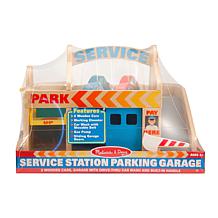 Melissa & Doug Service Station Parking Garage Set