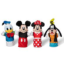 Melissa & Doug Set of 4 Mickey Mouse Club-Themed Hand Puppets