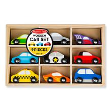 Melissa & Doug Wooden Cars Set