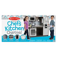 Melissa & Doug Wooden Chef’s Pretend Play Toy Kitchen – Charcoal