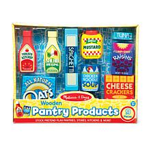 Melissa & Doug Wooden Pantry Products Set