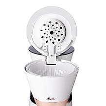 Melitta 12-Cup Luxe Drip Coffee Maker with Revolving Dashboard Copp...