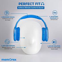 Memorex Faux Diamond-Encrusted Wireless Bluetooth Headphones