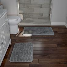 Trier Cotton Non-skid 2-piece Contour and Bath Rug Set by Better