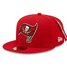 Men's New Era x Alpha Industries Scarlet Tampa Bay Buccaneers Alpha...