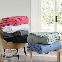 Messy Bed Washed Cotton Bed Blanket - Twin