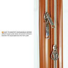 Miami Carryon Collins 3-Piece Expandable Retro Spinner Luggage Set