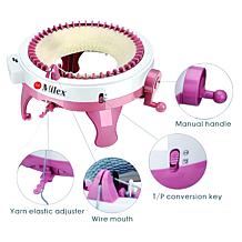 Milex 48-Needle Knitting Machine with Accessory Kit