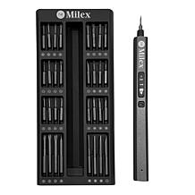 Milex 66-piece Invisible Tool Box Electric Screwdriver Set