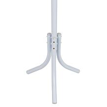 Mind Reader 11-Hook Standing Metal Coat Rack and Hat Hanger