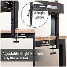 Mind Reader 2 Tier Desk Organizer with Clamp 