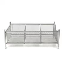 Mind Reader 2-Tier Cabinet Basket Mesh Storage Baskets - 9646160 | HSN