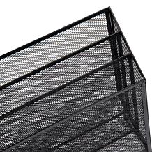 Mind Reader 3-Tier Jumbo Mesh Magazine & File Organizer