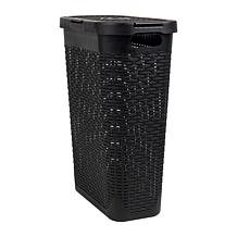 Mind Reader 40 Liter Laundry Hamper Set of 2 Black