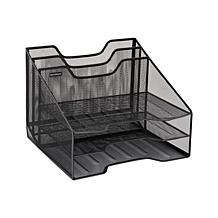 Mind Reader 5-Tier Mesh Desk Organizer Tray
