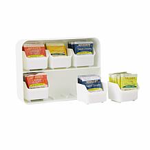 Mind Reader 6-Drawer Tea Bag Holder