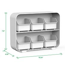 Mind Reader 6-Drawer Tea Bag Holder
