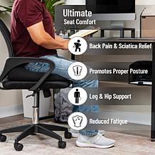 Mind Reader Air Cloud Booster Seat Cushion with Carry Handle