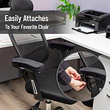 Mind Reader Air Cloud Memory Foam Armrest Pads