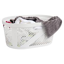 Mind Reader Basket Collection 40-Liter Laundry Hamper with Handles