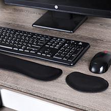 Mind Reader Ergonomic Keyboard and Mouse Wrist Rest Set- 2pcs