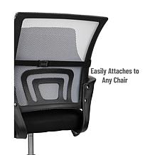 Mind Reader Ergonomic Lower Back Cushion Office Chair Memory Foam