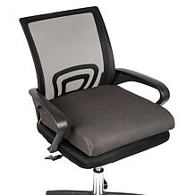 Mind Reader Ergonomic Office Chair Cushion Gray