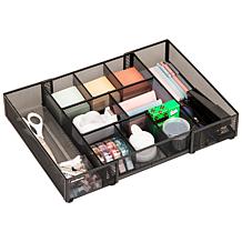 Mind Reader Expandable Mesh Desk Drawer Organizer