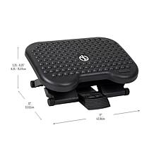 Mind Reader Foot Rest Height Adjustable