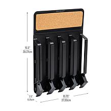 Mind Reader Fridge/Wall-Mount Coffee Pod Dispenser with Cork Top