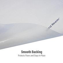 Mind Reader Hard Surface Floor Protection Mat for Rolling Chairs